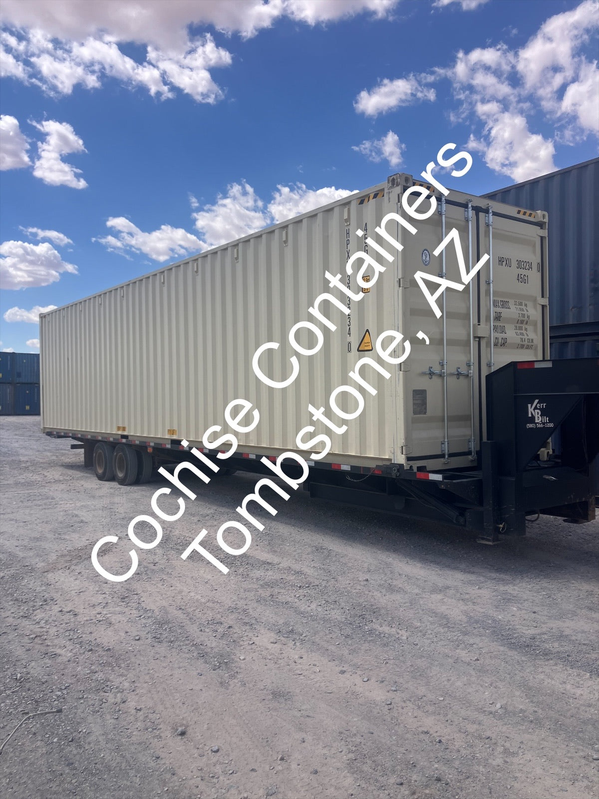 40' One Trip Shipping Container #3032340
