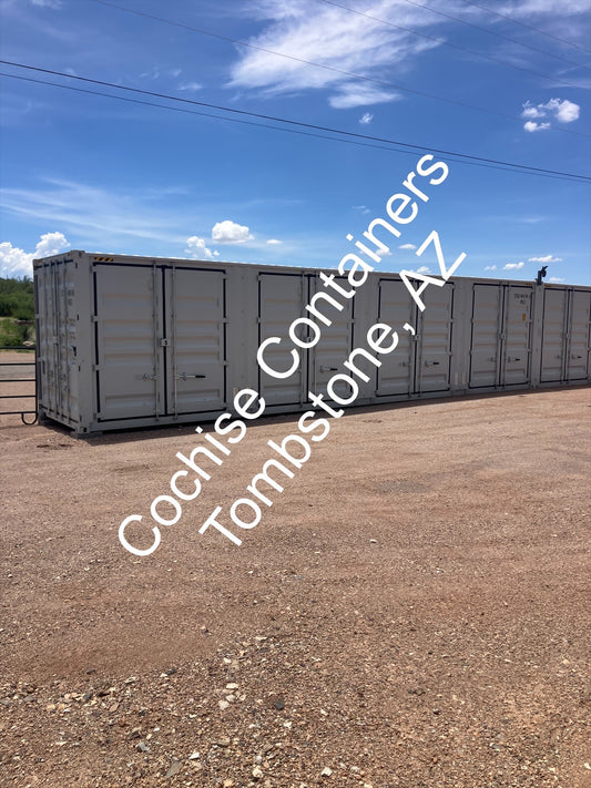 40' Side Door One Trip Shipping Container #4041404