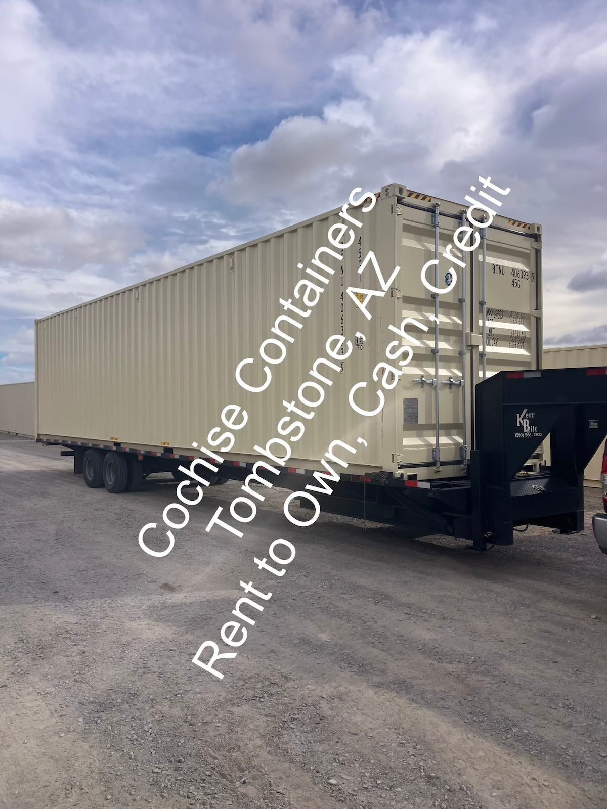 40' One Trip Shipping Container #4063939