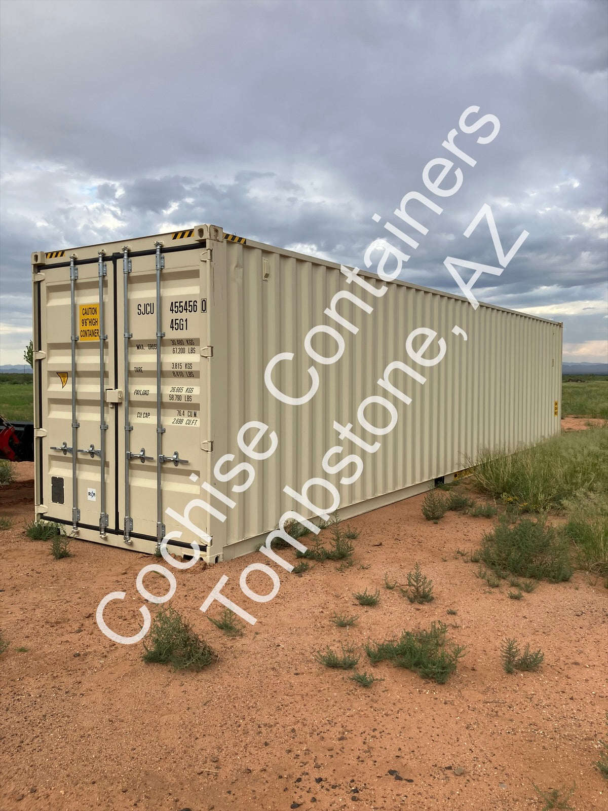 40' One Trip Shipping Container Preorder – Cochise Containers